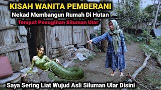 BERANI TINGGAL DI HUTAN ANGKER‼️IBU INI SERING DI GANGGU SOSOK SILUMAN ULAR DAN KUNTILANAK