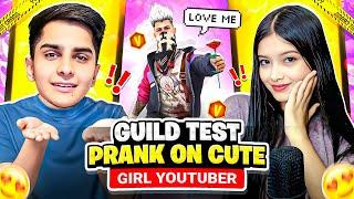 Ultimate Guild Test Prank On Cute V Badge Girl Gone Wrong 