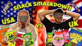 U.K. VS USA : SNACK SMACKDOWN *wow*