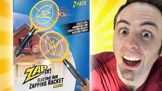 Best Bug Zapper Racket | Zap It Electric Bug Zapping Racket Unboxing & First Look Review