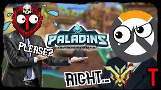 I FORCED a Top 500 Overwatch Player to Play Paladins For The First Time...