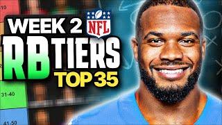 Week 2 Fantasy Football RB Rankings (Top 35)