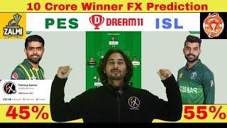 PES vs ISL Dream11 Prediction, Peshawar Zalmi vs Islamabad United PSL 2023, ISL vs PES Dream11 PSL