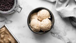 Chickpea Peanut Butter Ice Cream | Vegan + Easy