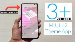 MIUI 12 Theme Apk  3+ Hidden Feature Leaked | Transferent Wallpapers