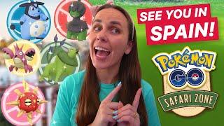 I'M GOING TO SPAIN! Seville Safari Zone in Pokémon GO