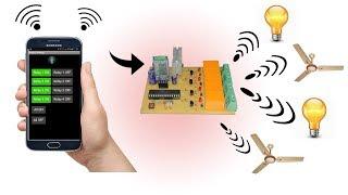 Bluetooth control ( Fan and Light ) using (android app)..