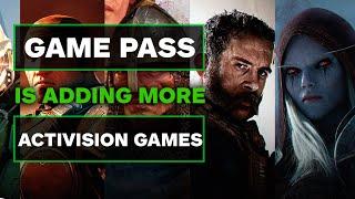 Xbox Game Pass Will Finally Get More Activision Games Soon