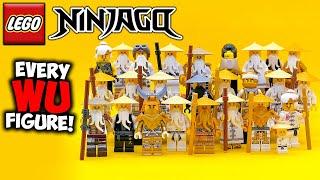 Every LEGO Ninjago Sensei Wu Minifigure! 2011-2023 REVIEWED!