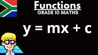 Straight Line Grade 10: y = mx+c