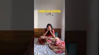 *grwm* for 24 hourduty in अस्पताल ! | MBBS INTERN | doctor intern vlog | #shortsvideo #medico