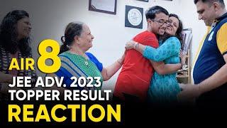 JEE Adv. 2023 | Topper Result Reaction | Malay Kedia (All India Rank - 8) | ALLEN Career Institute