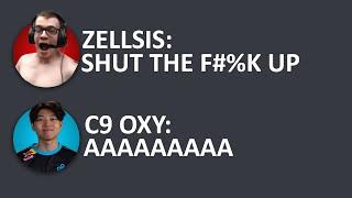 I played with C9 Oxy, and it was LOUD...