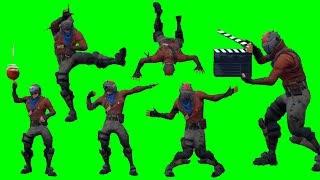 Fortnite Rust Lord Dance Emote Green Screen Pack