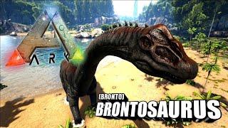 Taming A Brontosaurus (Bronto) | Ark Survival Evolved | The Island