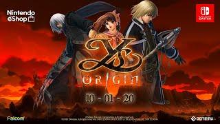 Ys Origin - Nintendo Switch release date