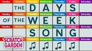 The Days of the Week Song | Scratch Garden