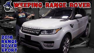Weeping Range Rover! The CAR WIZARD fixes a common car problem on this 2016 Sport