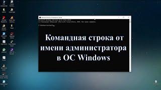 Как запустить командную строку от имени администратора в Windows 10, 8 и 7