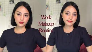 WORK MAKEUP ROUTINE | Khate Garcia