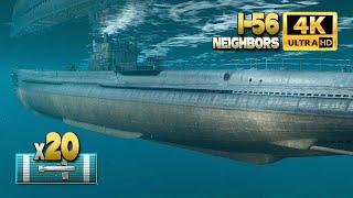 I-56: Devastating Japenese submarine - World of Warships