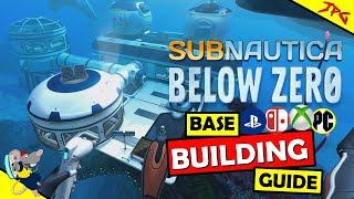 SUBNAUTICA BELOW ZERO - Full Game Base Building Guide! Habitat Location/Base Fragments/How To Build