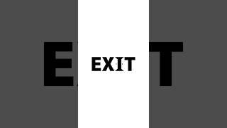 Exit typography in Adobe illustrator #graphic #logo #shorts #ytshorts #viralvideo