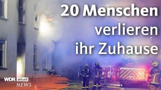 Gelsenkirchen: Schwerer Brand in Mehrfamilienhaus – Mehrere Verletzte | WDR aktuell