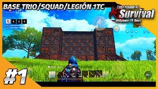 Base design TRIO/SQUAD/LEGIÓN / Last island of survival