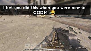 We all did this when we were new to CODM...