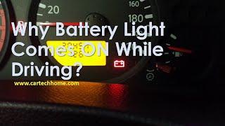 What Causes Battery Light To Comes On While Driving? | Car Troubleshooting