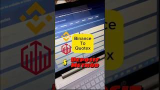 How to Deposit in Quotex through Binance Pay #binaryoptions #quotextrading #Quotex Deposit Method