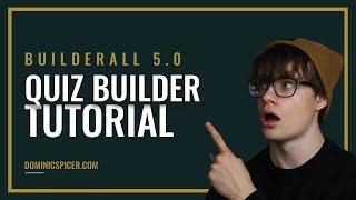 Builderall 5.0 - Quiz Builder Tutorial