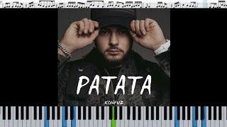 Konfuz — Ратата (кавер на пианино + ноты)