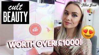 CULT BEAUTY ADVENT CALENDAR UNBOXING 2022 | WORTH OVER £1000! | MISS BOUX