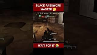 BLACK PASSWORD WASTED IN METRO ROYALE #shorts