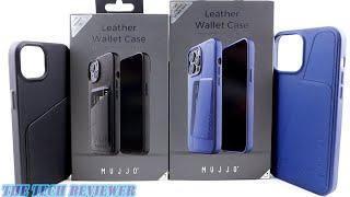 Mujjo Full Leather Wallet Case for iPhone 13 Pro Max: Apple Leather Case comparison!