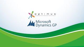 Video: 2020/07 - Microsoft Dynamics GP - Web Client