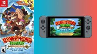 Donkey Kong Country: Tropical Freeze — All Stages & Collectables — (Nintendo Switch, 1080p 60fps)