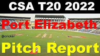 St George’s Park, Port Elizabeth pitch report| Port Elizabeth pitch report | CSA T20 Pitch Report