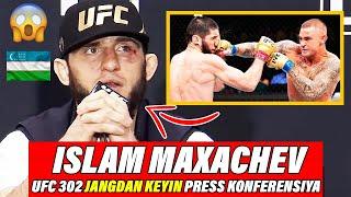 ISLAM MAHACHEV: JANGDAN KEYINGI PRESS KONFERENSIYA! O'ZBEKCHA DAXSHAT MMA!