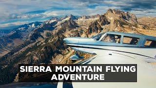 Learning to fly Epic mountain passes in the Sierra Wilderness