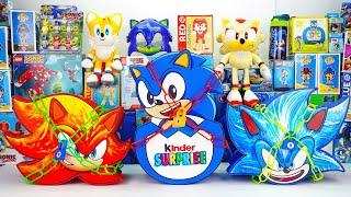 Sonic The Hedgehog Toys Unboxing ASMR| Sonic Kinder Surprise Lock Egg, LAVA SONIC,ICE SONIC Lock Box