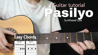 Pasilyo - SunKissed Lola ( Guitar tutorial / EASY 4 CHORDS)