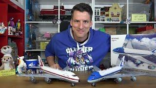 Beide Boeing 747 auf einen Blick! Cobi® 26610 Air Force One  und 26609 First Flight Edition