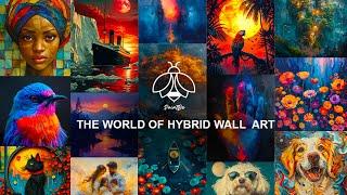 PaintBe - The World of Hybrid Wall Art | Live on Kickstarter Now