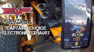 EVO CAPTAINS CHOICE ELECTRONIC EXHAUST - 2020 X3