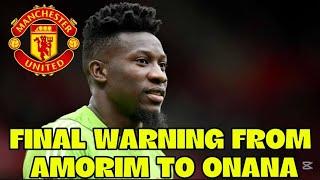 Ruben Amorim's Surprising Comment on Andre Onana's Mistake - Manchester United News Today