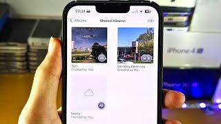 How To Solve Shared Album Invite NOT Showing Up on iPhone/iPad!