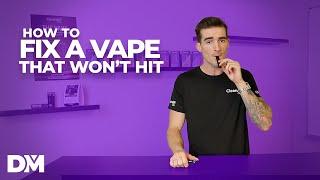 How To Fix A Disposable Vape That Won't Hit - Distromike